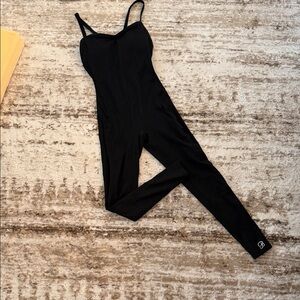 Bombshell Black One-Piece Slim Leg Jumpsuit